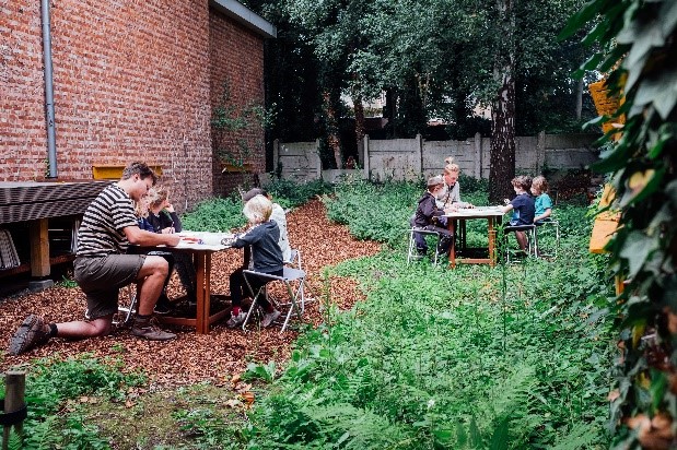 workshops voor scholen - buitenklas - stadsmuseum Lier